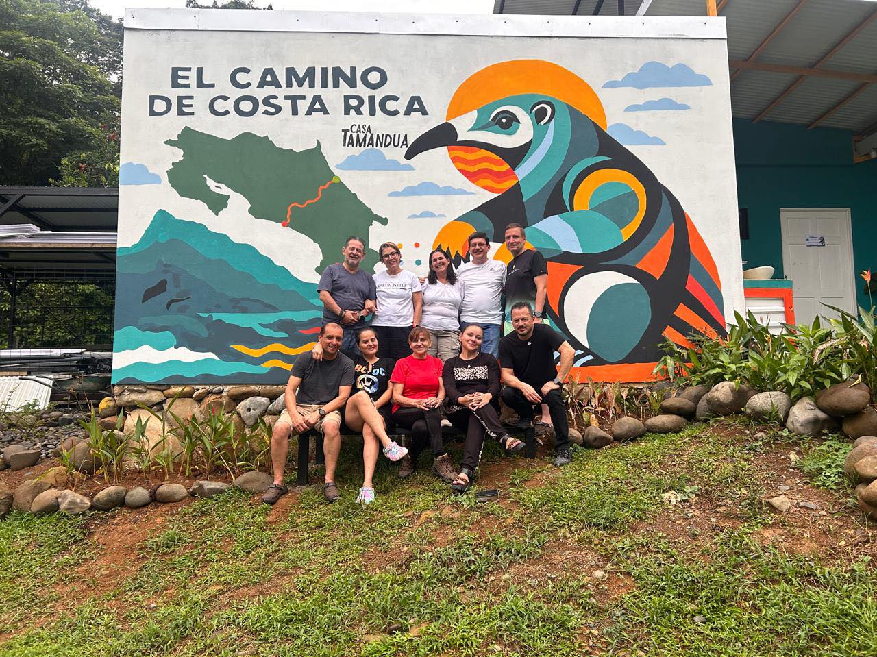 New Hiker Accommodation on El Camino de Costa Rica: Casa Tamandúa (Bungalows, Camping, Dining)